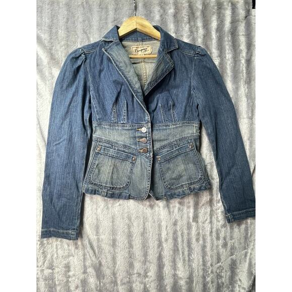 Rampage Jean's Denim Jacket Women's Size‎ S - Picture 1 of 3